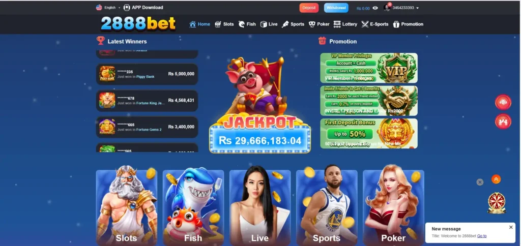 2888Bet Game APK Download Pakistan Lucky Wheel
