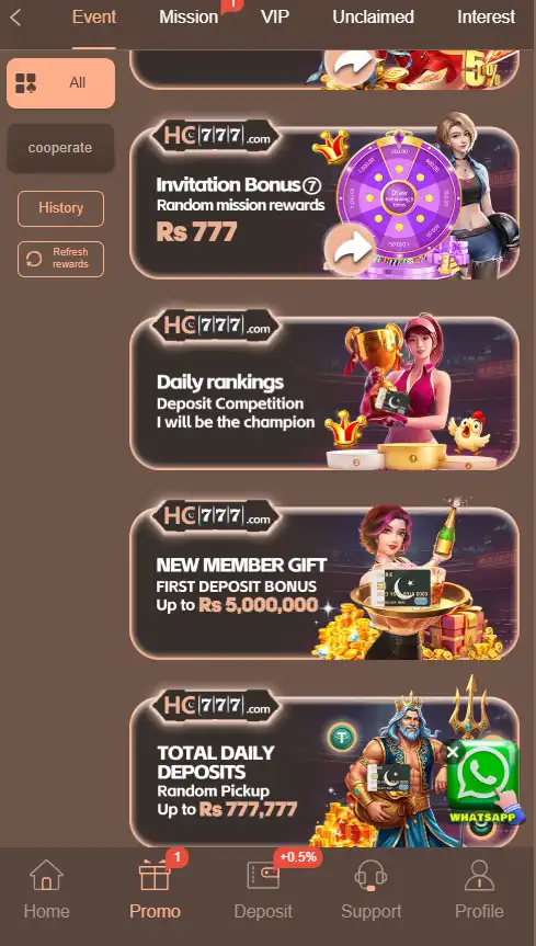 HC777 Game Download 2026– Official App with easy Earnings 3 HC777 features