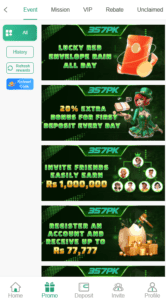 357PK Download 2026: Features, Registration Process and Rewards System 3
