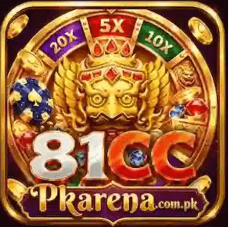 Official 81CC Game APK Download 2026 application icon featuring gold aesthetics and Pakistani domain branding