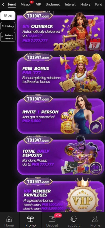 TD1947 Game App Download