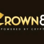 CROWN88 Game APK Download 2026: Official Android PKR Earning Game 10 CROWN88 Game official gold emblem logo featuring Powered by Crypto tag on a dark background.